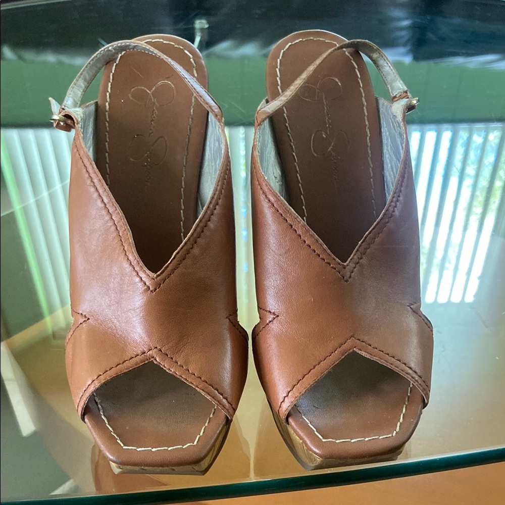 Jessica Simpson wedges